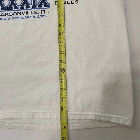 NFL Super Bowl XXXIX 2005 Patriots vs Eagles Men’s XL Graphic Tee - Picture 4 of 5